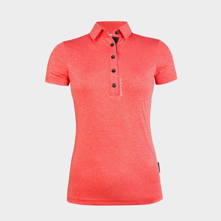 Jane golf poloshirt - rød for engroshandel hos WHAT BUNKERS