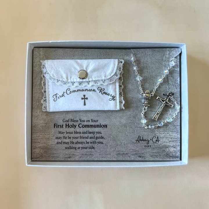 Abbey + CA Gift - Wholesale Gift Bag Set/Pack - Rosary & Bag Gift Set4