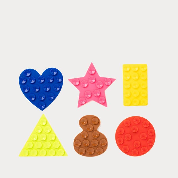 Teddykompaniet - Wholesale Bath Mat - Kids & Baby - Babblarna, Silicone Bath Mat, 6-pack1