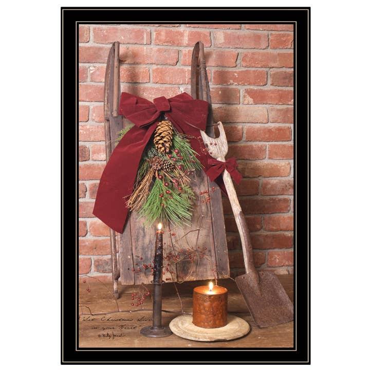 "Let Christmas Live" by Billy Jacobs, Ready to Hang Framed for wholesale by Trendy Decor 4U