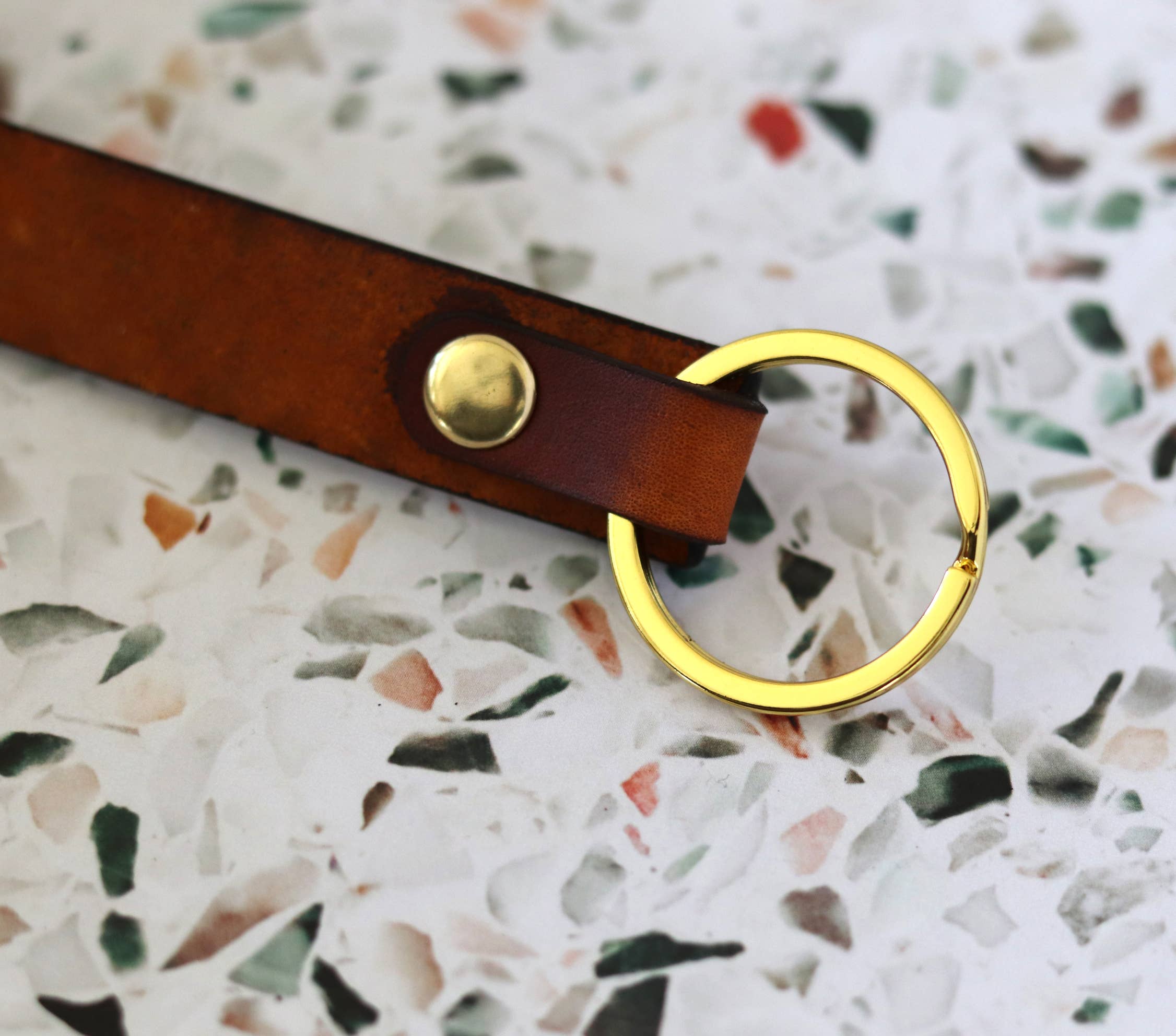 Florida Leather Co - Wholesale Keychain - Unisex - Custom Leather Zip Code Keychain5