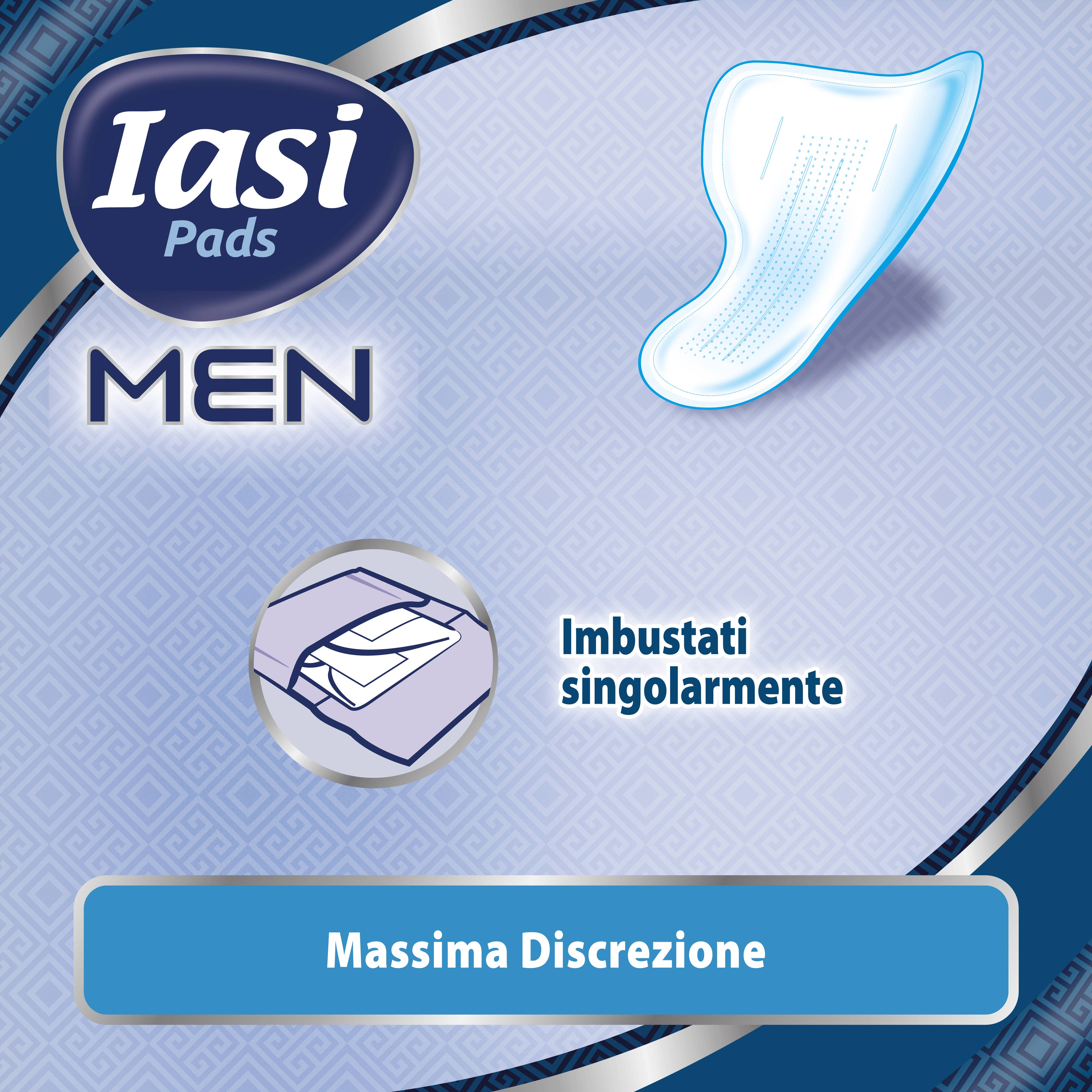 Babylino - Wholesale Incontinence Aid - IASI Men Absorbent Shields Level 3, 10 Units5
