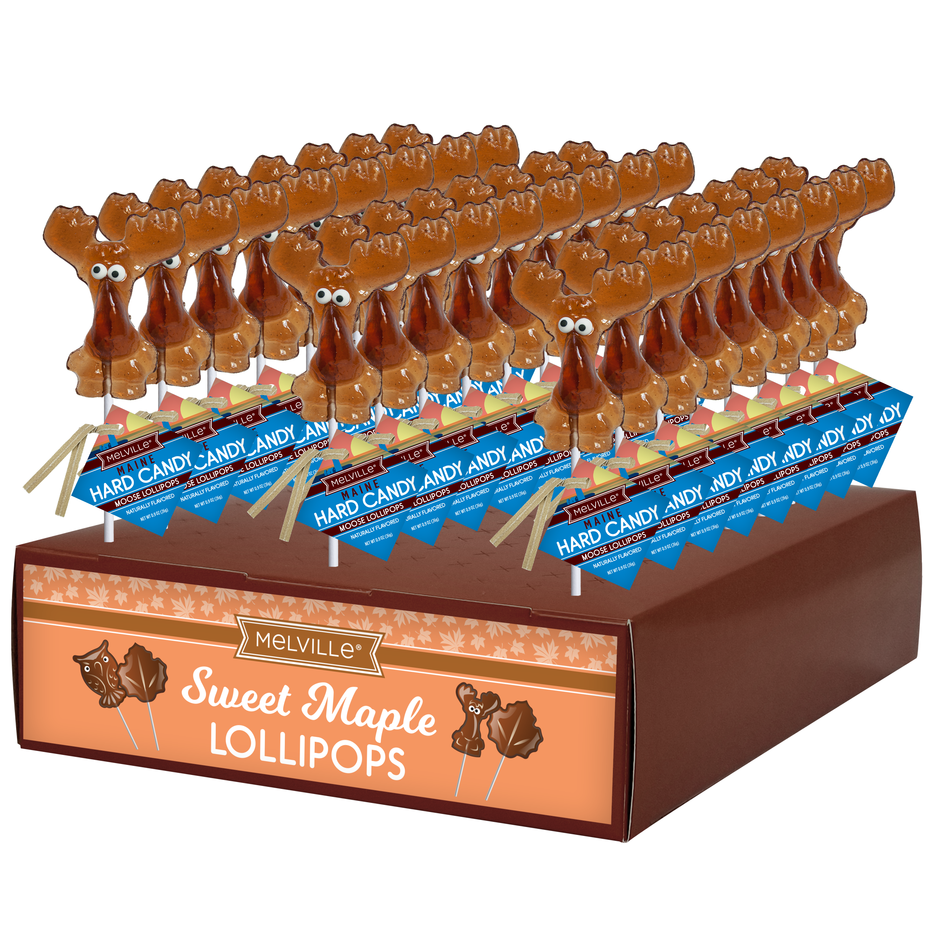 Melville Candy Company - Vente Sucettes - Sucettes à l'érable et à l'orignal2