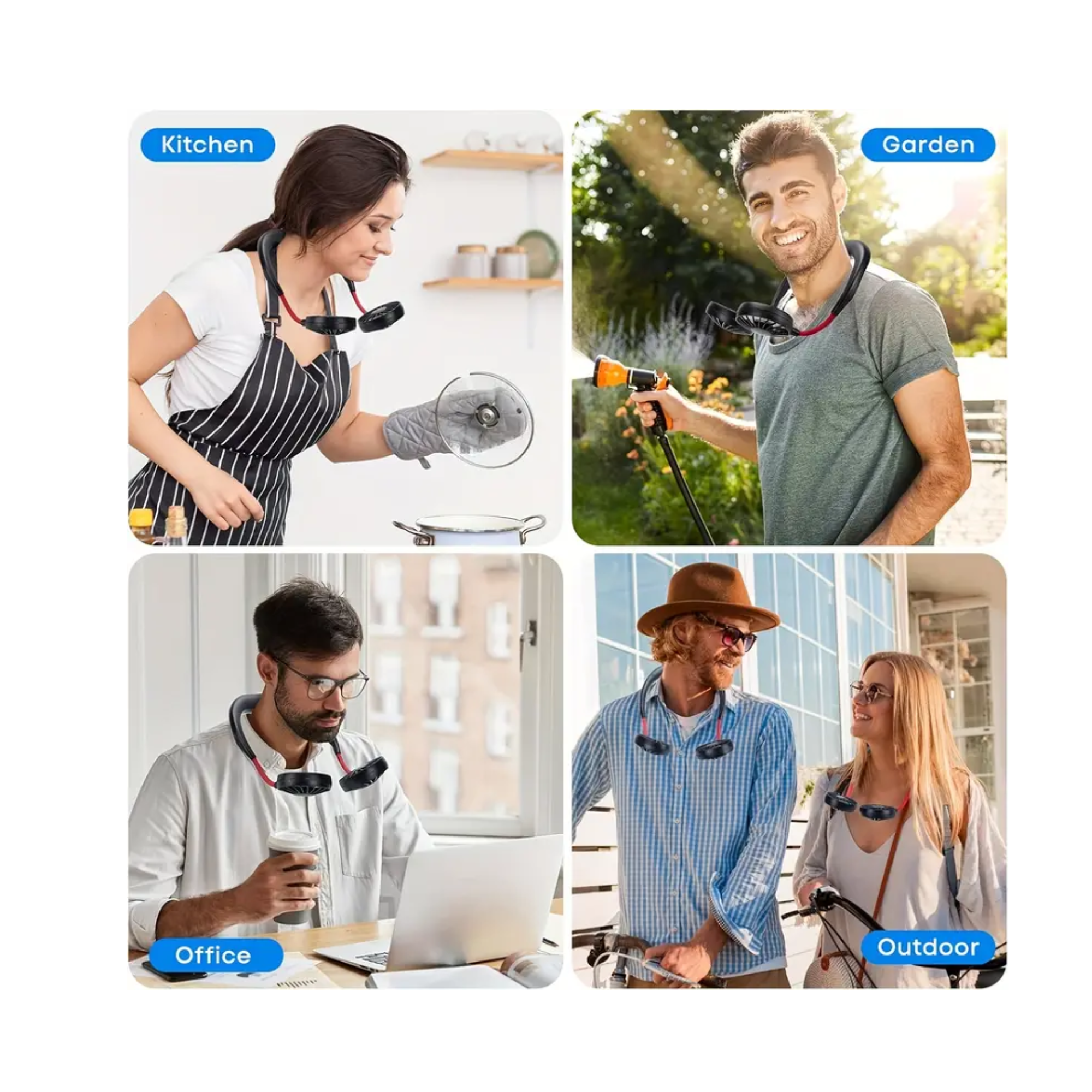 K & S WHOLESALE INC - Wholesale Small/Handheld Appliance - Neckband Fan Portable 48 CT6