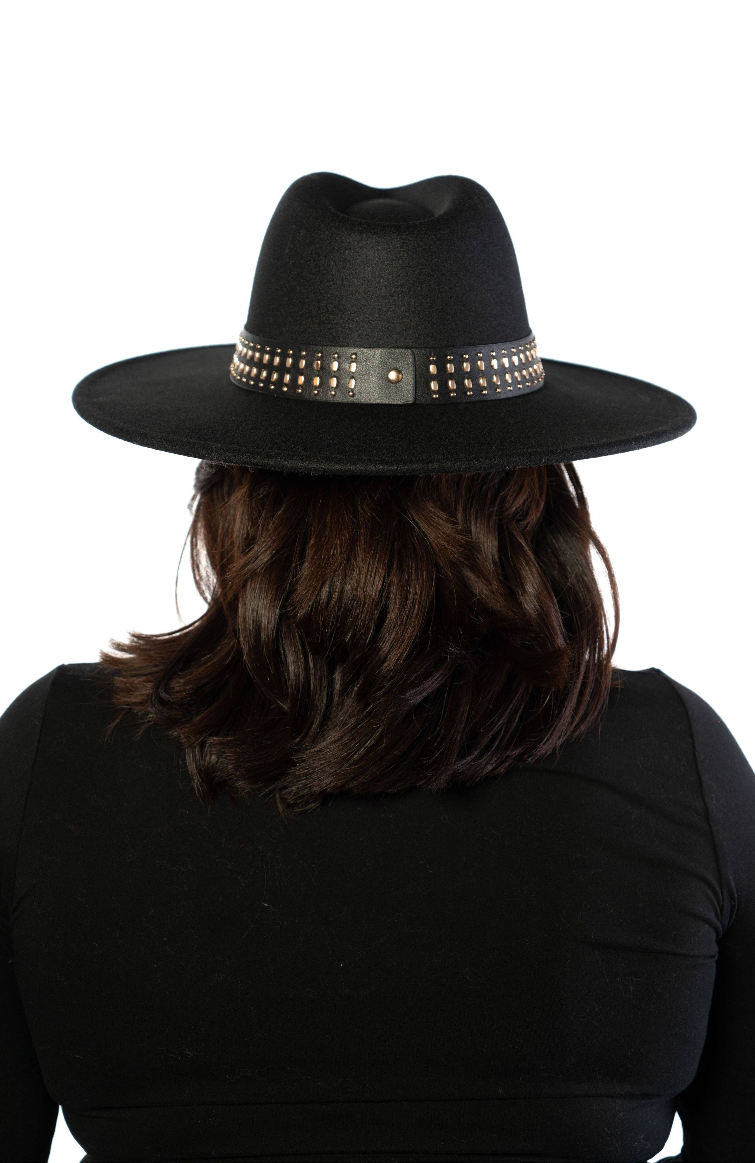 Marcus Adler - Vente Chapeau en feutre - femme - Chapeau Panama en laine mélangée8