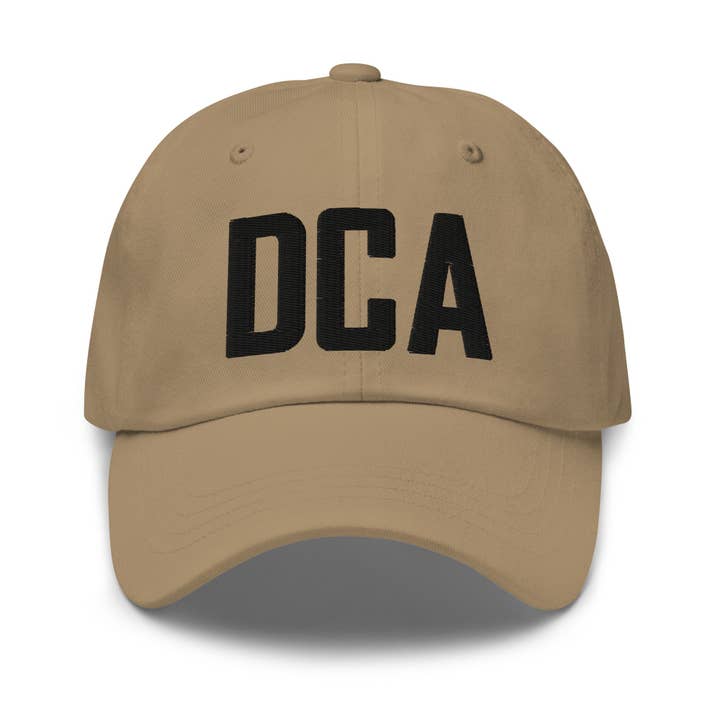 CRE PYT - Wholesale Baseball Cap - Unisex - DCA Airport Code Embroidered Dad Hat Washington DC District of Columbia Arlington Virginia6