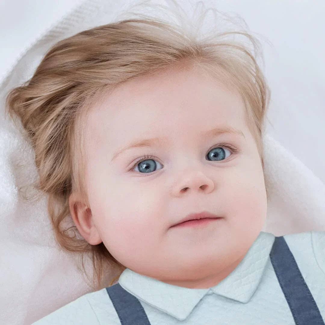 Pim-Pam-Pum - Wholesale Jumpsuit - Baby - Denim Footless Babygrow 1 Blue1