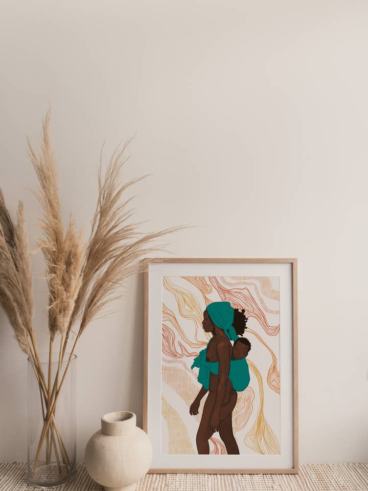 Ma. Print for wholesale by Brown Suga Stationery & Print Shop