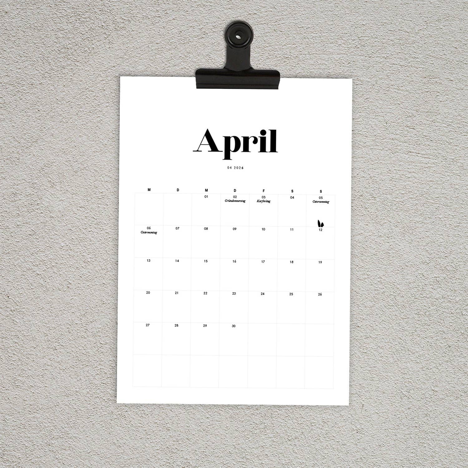 Love is the new black – Calendário por atacado – Calendário 20261