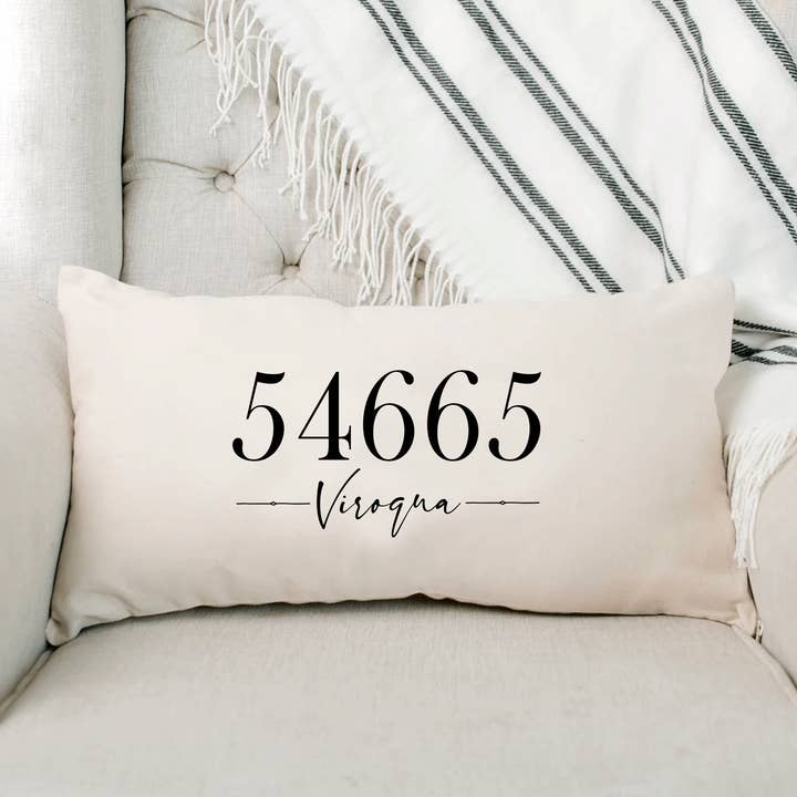 Familiar Goods - Wholesale Sign - Zip City Script - 12" x 18"