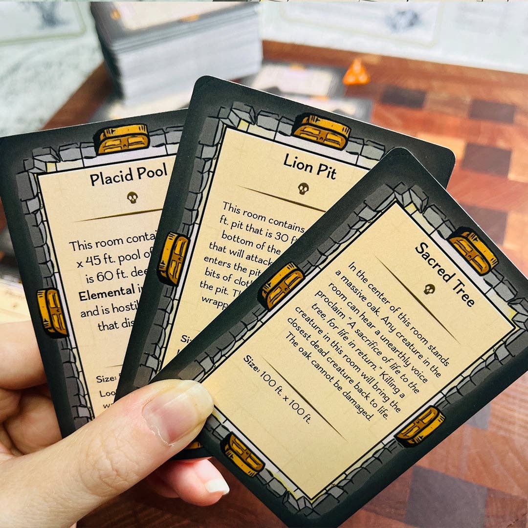 Gemhammer and Sons - Vente Jeux de cartes - Deck of Dynamic Dungeons - **Précommande**1