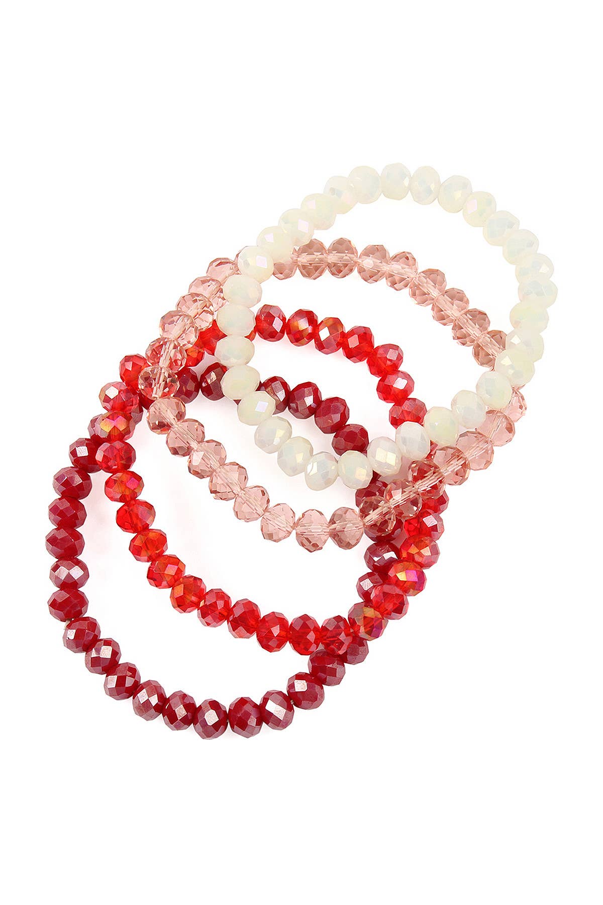 Love and Repeat - Vente Bracelet de perles - BRACELET EXTENSIBLE QUATRE LIGNES DE PERLES DE CRISTAL11