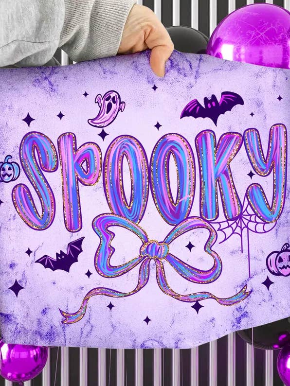 Spooky Mineral Wash Short Sleeve Tee for wholesale by Front Porch Boutique