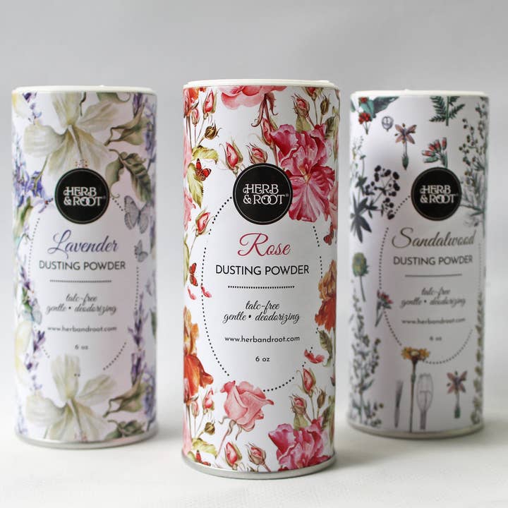 Herb & Root - Wholesale Body/Talcum Powder - Dusting Powder Trio