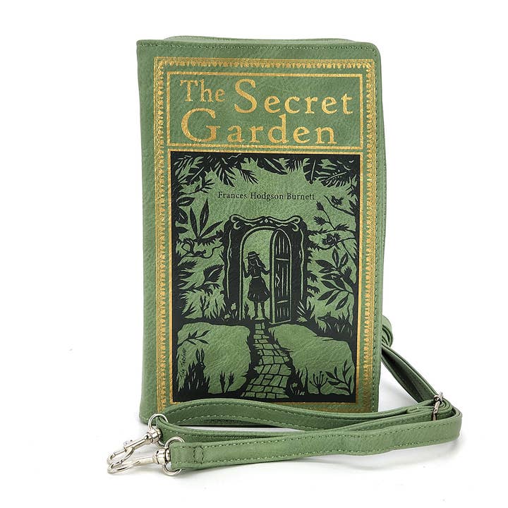 COMECO INC - Wholesale Clutch Bag - Women's - The Secret Garden Book Clutch Bag