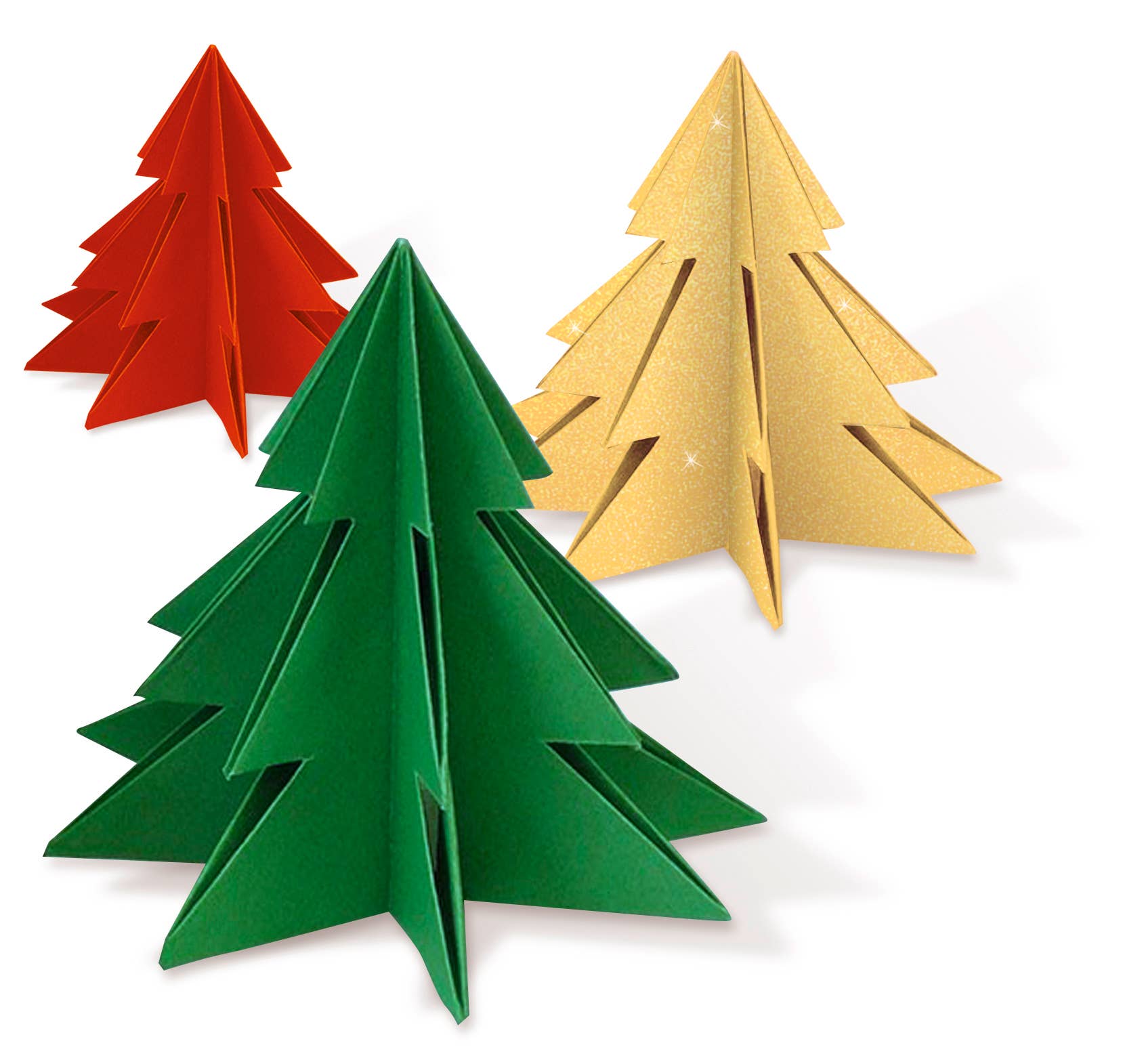 URSUS® / Buntpapierfabrik Ludwig Bähr GmbH & Co. KG - Venta al por mayor Decoración navideña - Folletos de papel de dibujo tintado «Navidad», 20 x 20 cm2