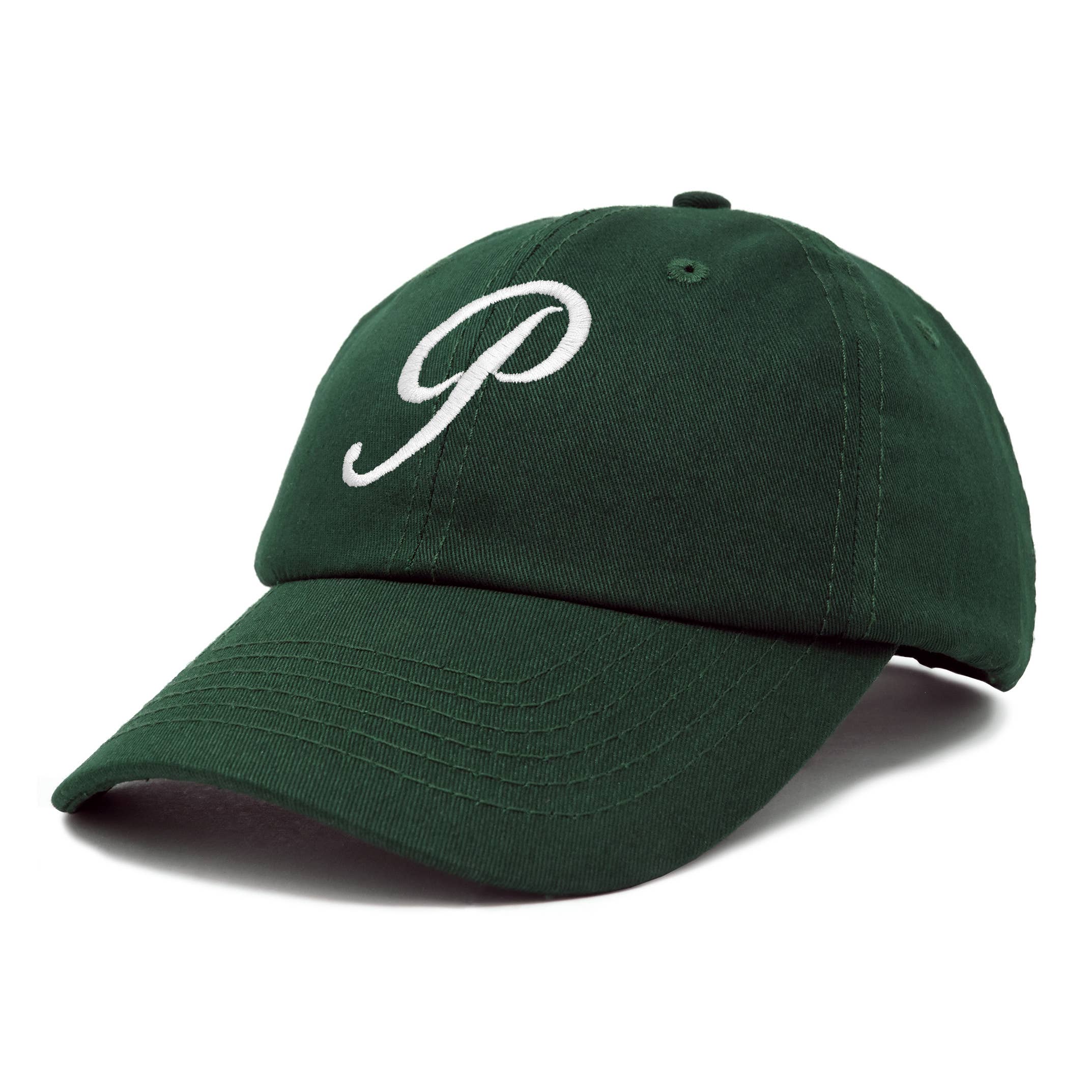 Dalix - Wholesale Baseball Cap - Women's - DALIX Initial Hat Letter P Womens Baseball Cap Monogram15