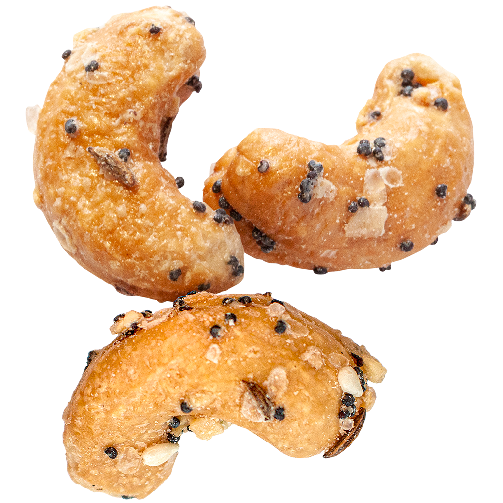 Pear's Snacks - Wholesale Nuts - Everything Bagel® Cashews Caddy (1.5 oz x 14)5