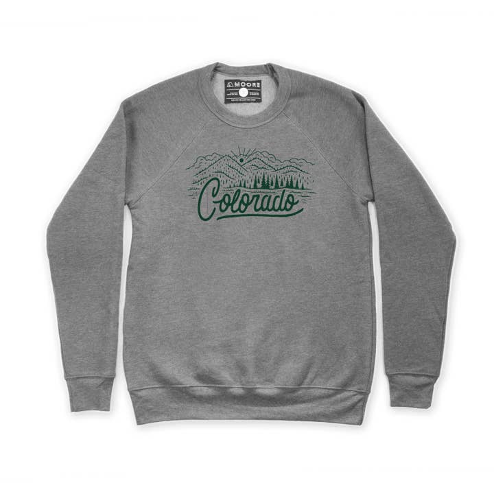 Moore Collection - Wholesale Graphic Sweatshirt - Unisex - Colorado Sweatshirt
