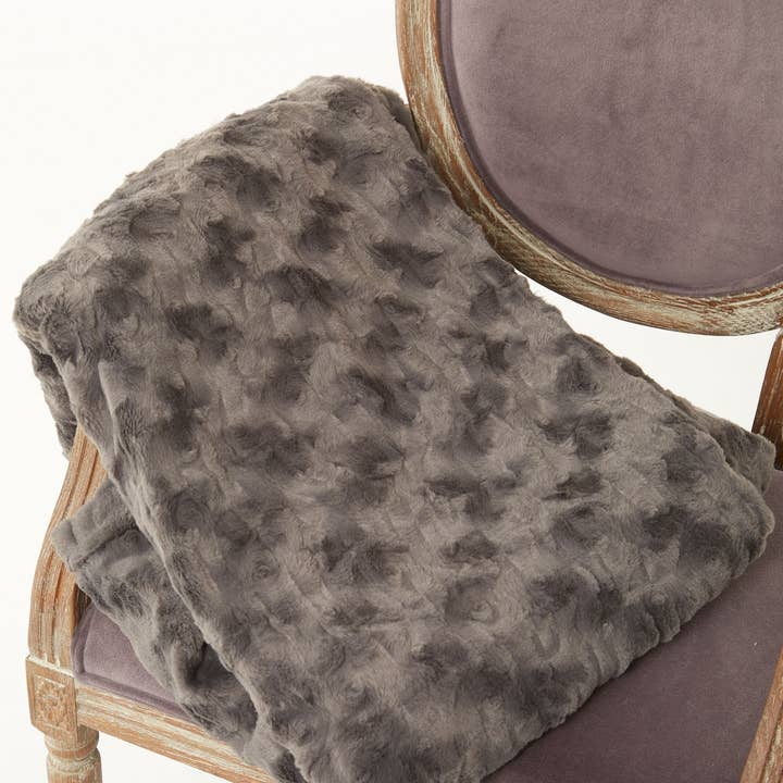 Tourance - Vente Plaids - Jeté - Le Marais - Anthracite3