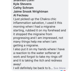 chakra-chic.com - Wholesale Healing Salve/Balm/Cream - CBD Alternative Pain Salve Inflammation Salvation 3ml Sample2