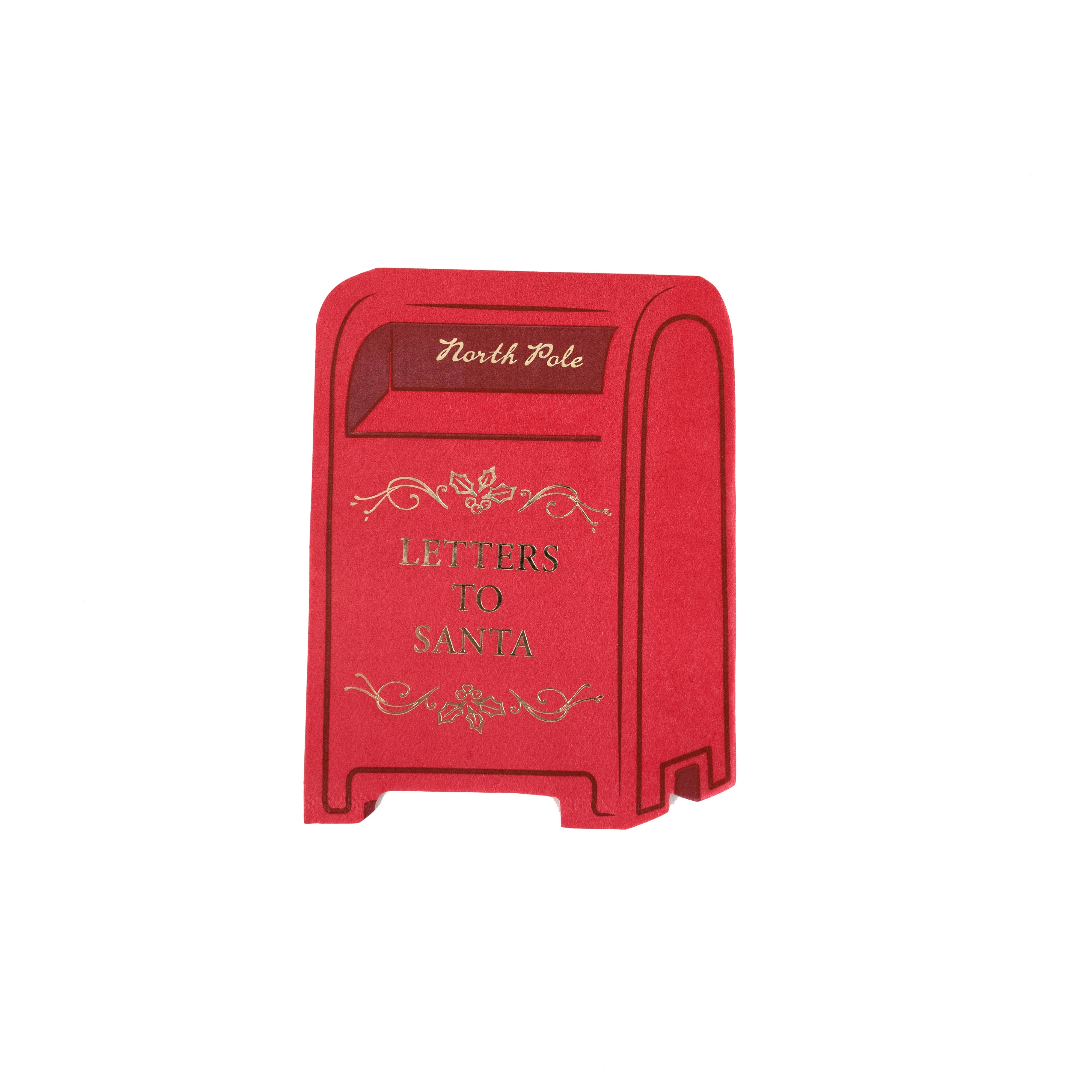 Gatherings by Curated Paperie - Vente Serviettes jetables - HOL23-CN1-Serviettes à Boissons Lettres au Père Noël