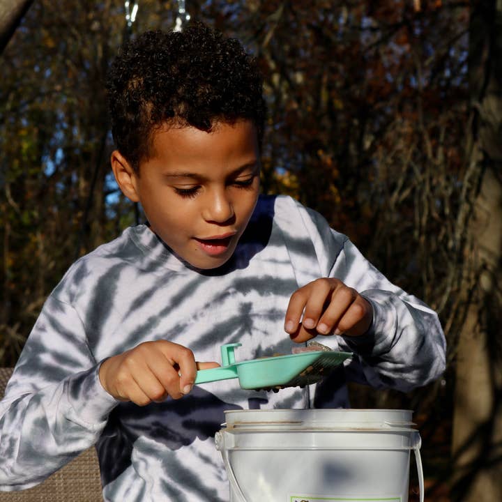 Treasure Buckets Co., LLC - Vente Kit de bricolage – enfant - Tumbled Krystal Kettle Gem Seau pour mines - Cristaux4