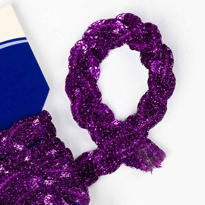 Factory Direct Craft - Wholesale Ribbon – Gift wrapping - Wright Braided Sequin Trim (3ft long) - Select Color1