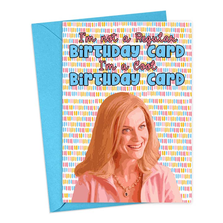 Cartão de Aniversário Divertido Presentes de Aniversário de Cultura Pop para Mulheres por atacado de R is for Robo