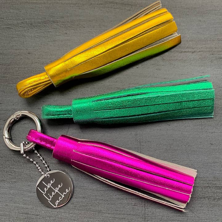 Mein Mantra – wholesale Nyckelringar - Dam – Nyckelring - lev, skratta, älska