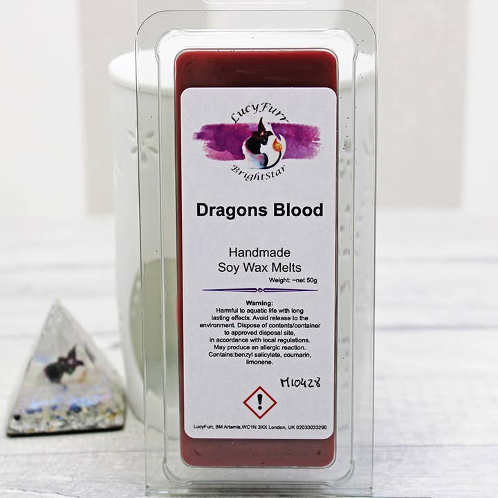 Dragons Blood Wax Melt Snap Bar for wholesale by LucyFurr