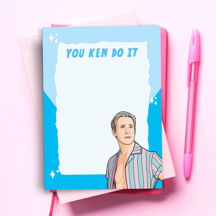 Pop Cult Paper - Vendita all'ingrosso Bloc notes - Blocco note divertente con Barbie Ken To Do List, idea regalo per la cultura pop