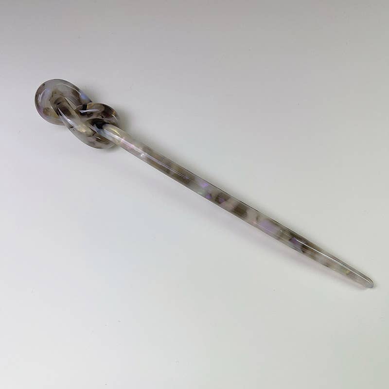 Tourtiwi - Vente Épingles à cheveux - Baguettes à cheveux en acétate élégantes et complexes avec détails de nœuds7