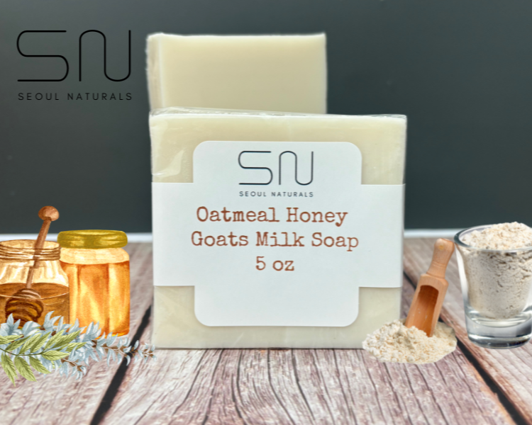 Seoul Naturals - Wholesale Bar Soap - Oatmeal Honey Goats Milk Soap - Wholesale1
