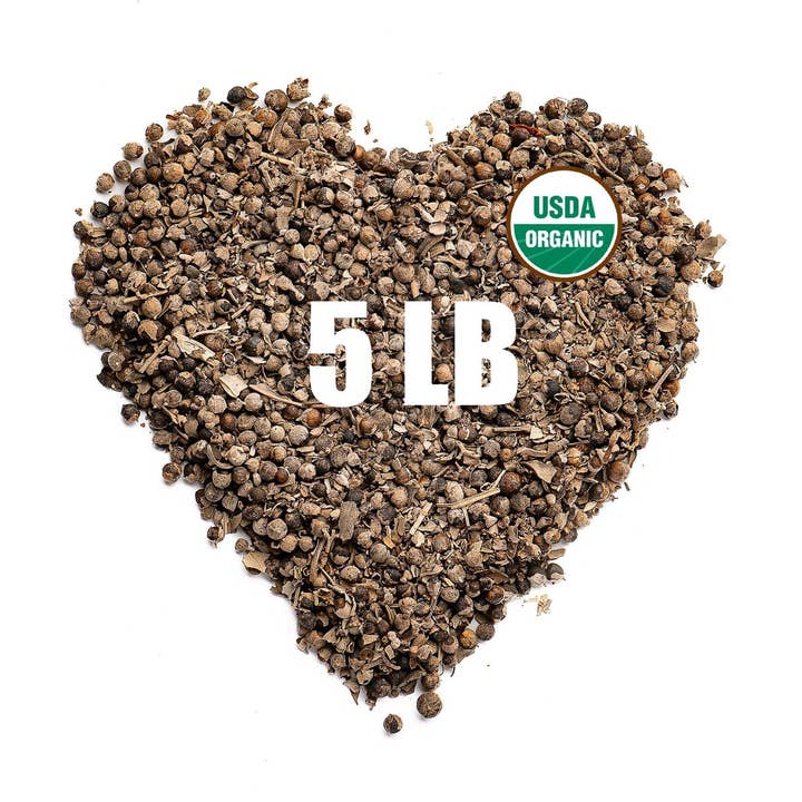 Zhivana Organics - Wholesale Health/Detox Tea - Organic Chasteberry (Vitex agnus-castus) – 5 lb Bulk0