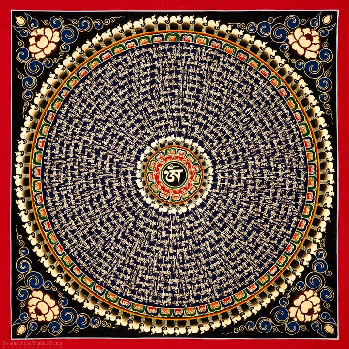 Mantra Mandala Thangka - El Poder de los Símbolos Sagrados para venta al por mayor de Boudha Stupa Thanka Centre