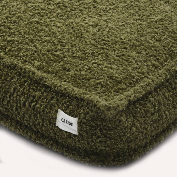 CAFIDE - Wholesale Pet Bed - Dog - Green Sherpa Bed Cover, Cuadra2