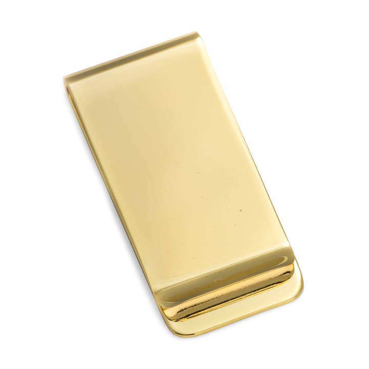 Gold Plated Money Clip for wholesale by BeyBerk International