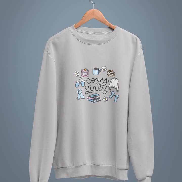 Cozy Girly Crewneck/Hoodie for wholesale by amarieacreates