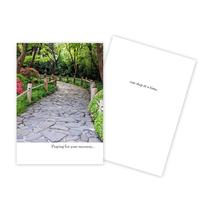 Stone Path Get Well Card for wholesale by Sun Day Greetings