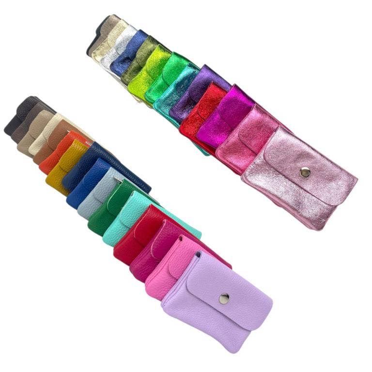 Chenson & Gorett – wholesale Coin purse – Women’s – Italian leather wallet with 3 compartments. Promo Fav4