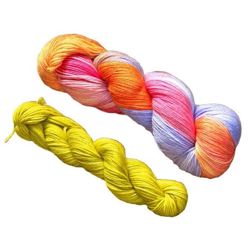 Rooster Yarns - Vendita all'ingrosso Lana - Set di filati per calzini Manos Alegria Superpool tinti a mano2