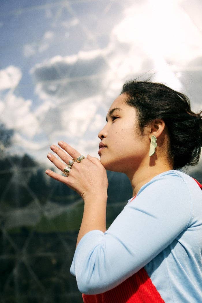 Ombre Claire - Venta al por mayor Pendientes colgantes - Boucles . AFRODITA .1