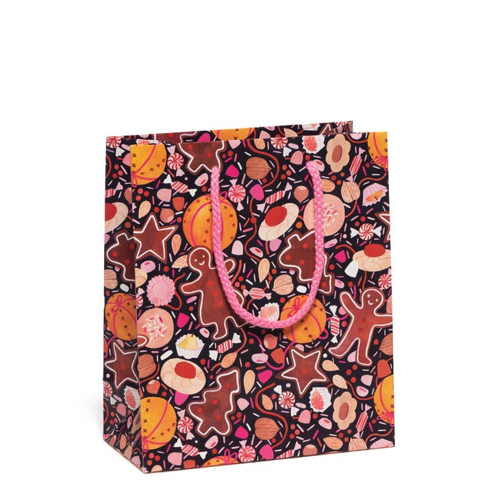 Holiday Treats holiday gift bag for wholesale by Red Cap Cards