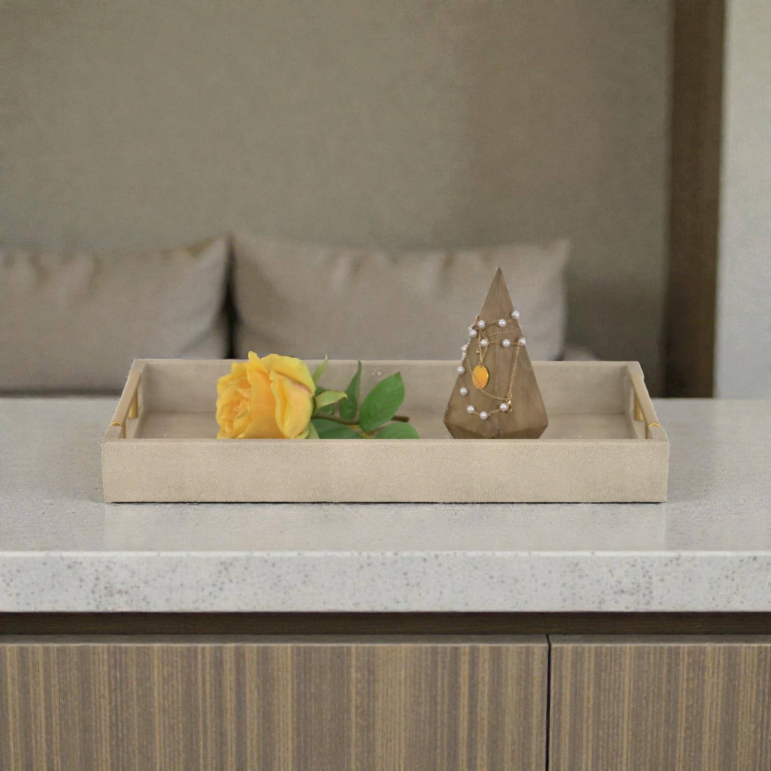 Cheungs Home Decor - Vendita all'ingrosso Vassoi decorativi - Vassoio in vinile Lusan36