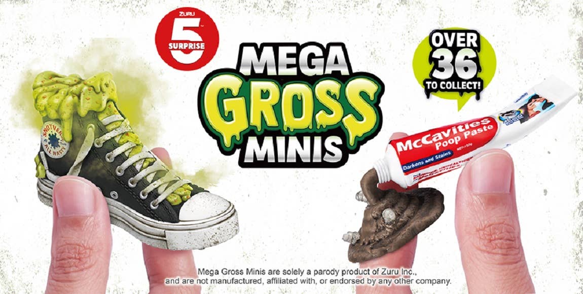 HGP Group – wholesale Classic toy – Kids – Zuru Mega Gross Mini Collectible 4