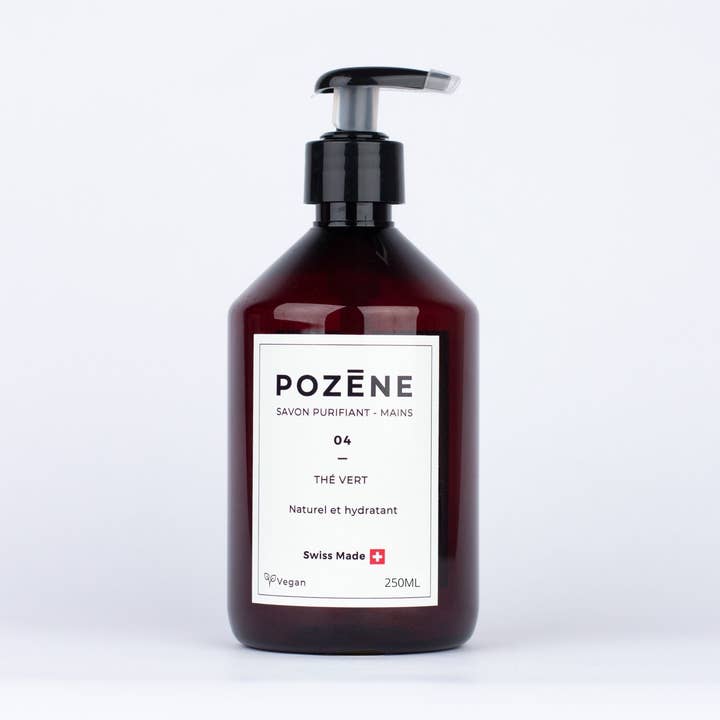 04 - Handseife Grüntee 250 ml für den Großhandel von Pozène