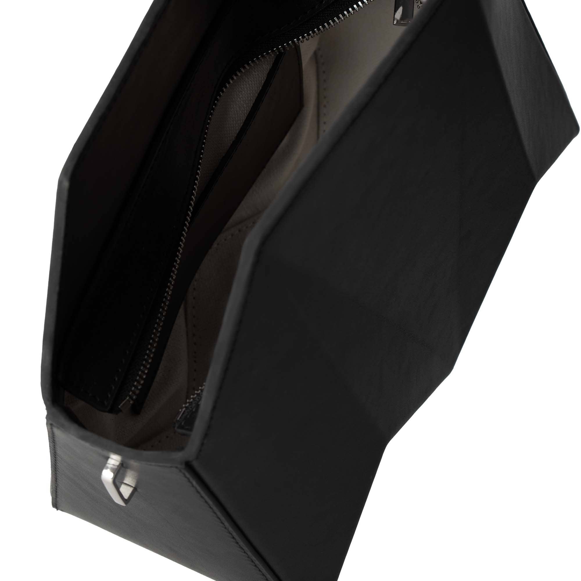 veni morgan - Wholesale Top Handle Bag - Women's - bako in black leather7