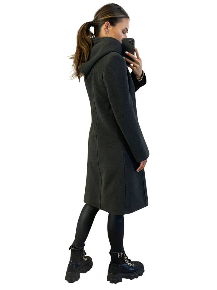 Anastasia – wholesale Coat – Women’s – Anastasia Fashions Faux Wool Hooded Winter Coat