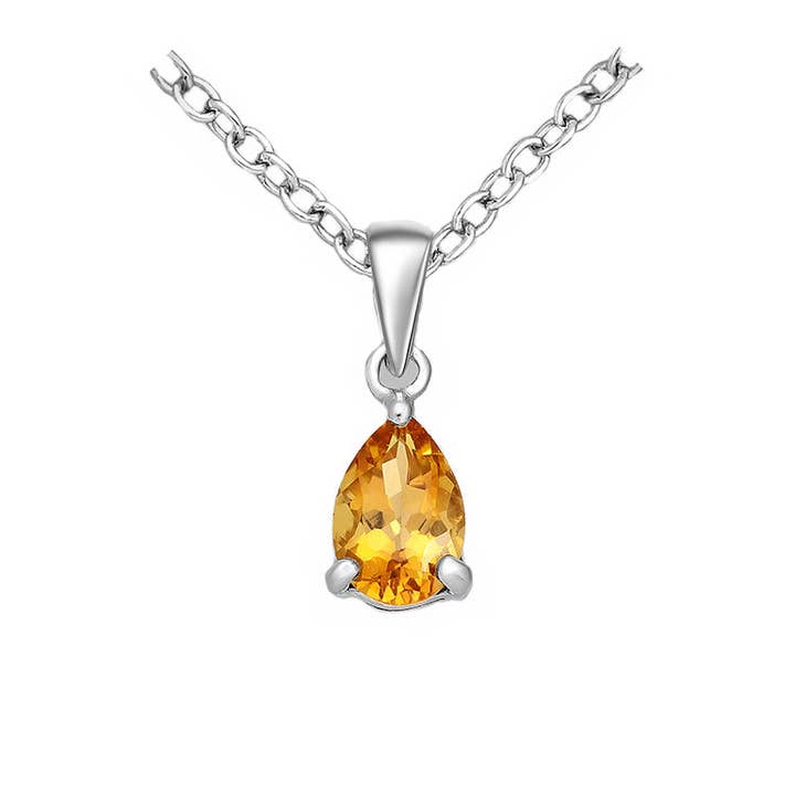 Citrine Cheer Anhänger für den Großhandel von Silver Queen Jewellery